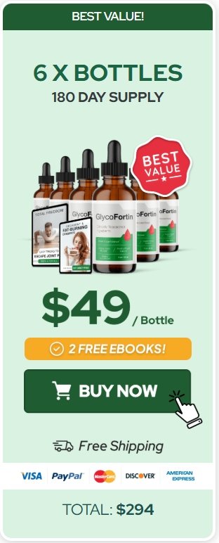 GlycoFortin Buy 6 bottles